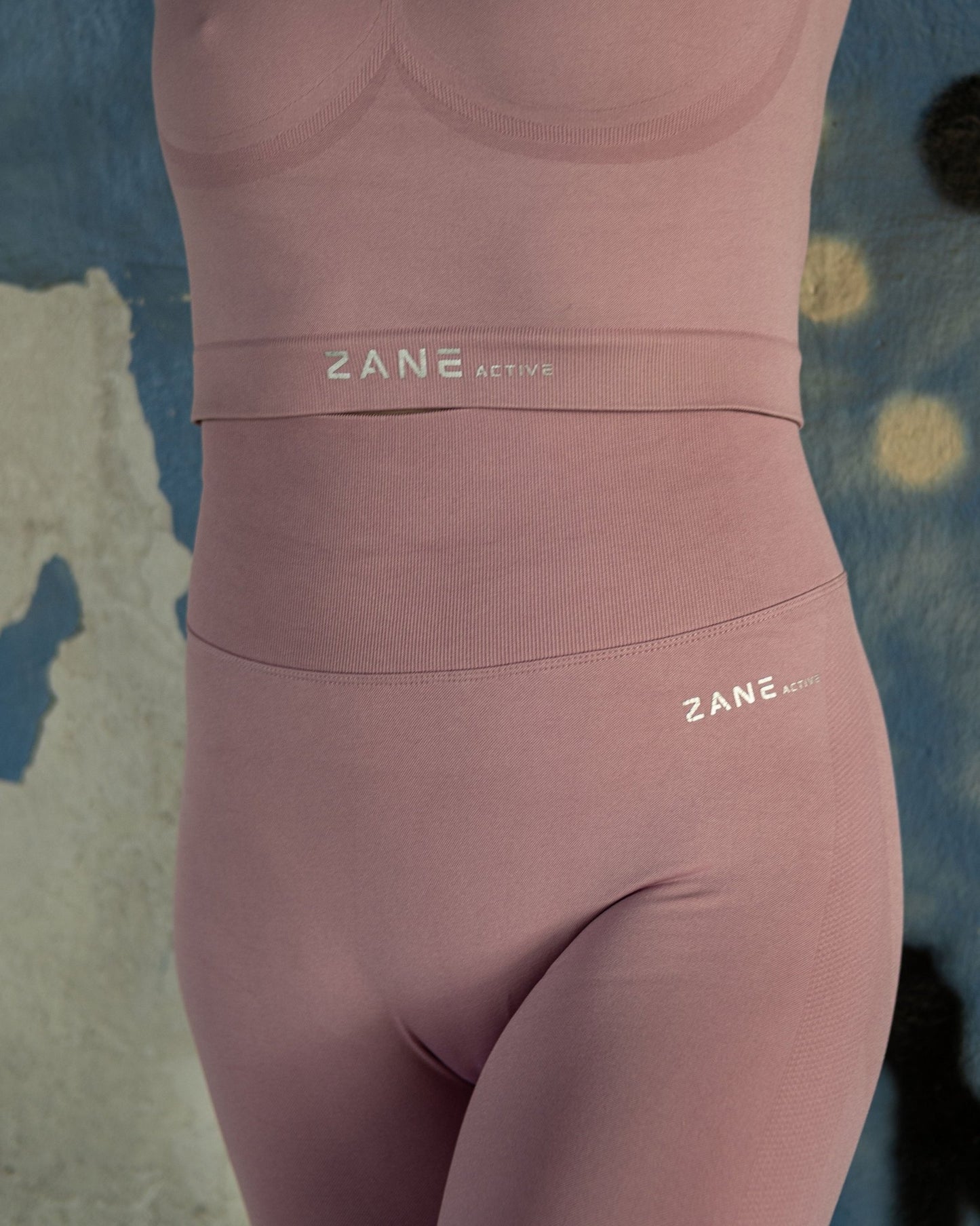 Blush Pink brezšivne pajkice - ZANE ACTIVE