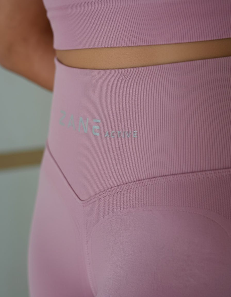 Blush Pink brezšivne pajkice - ZANE ACTIVE