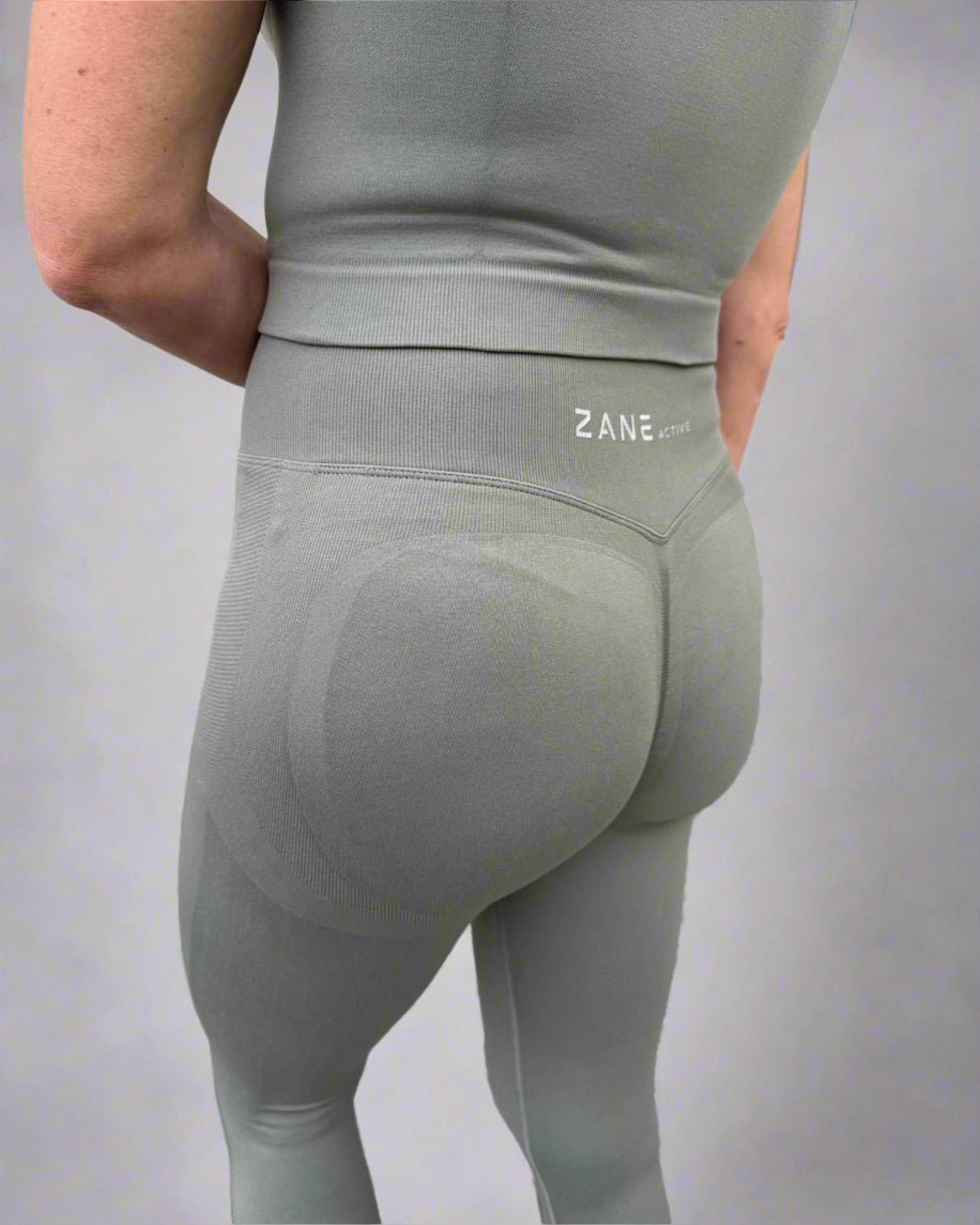 Sage Green Leggings - ZANE Active