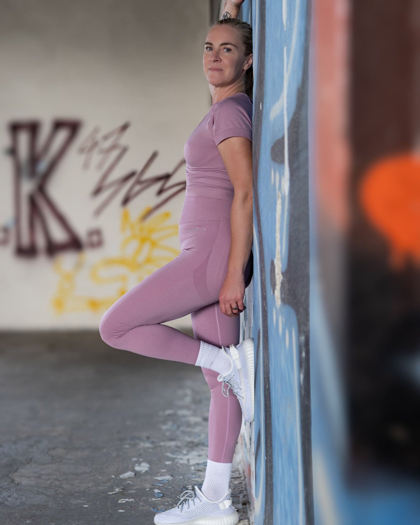 Blush Pink brezšivne pajkice - ZANE ACTIVE