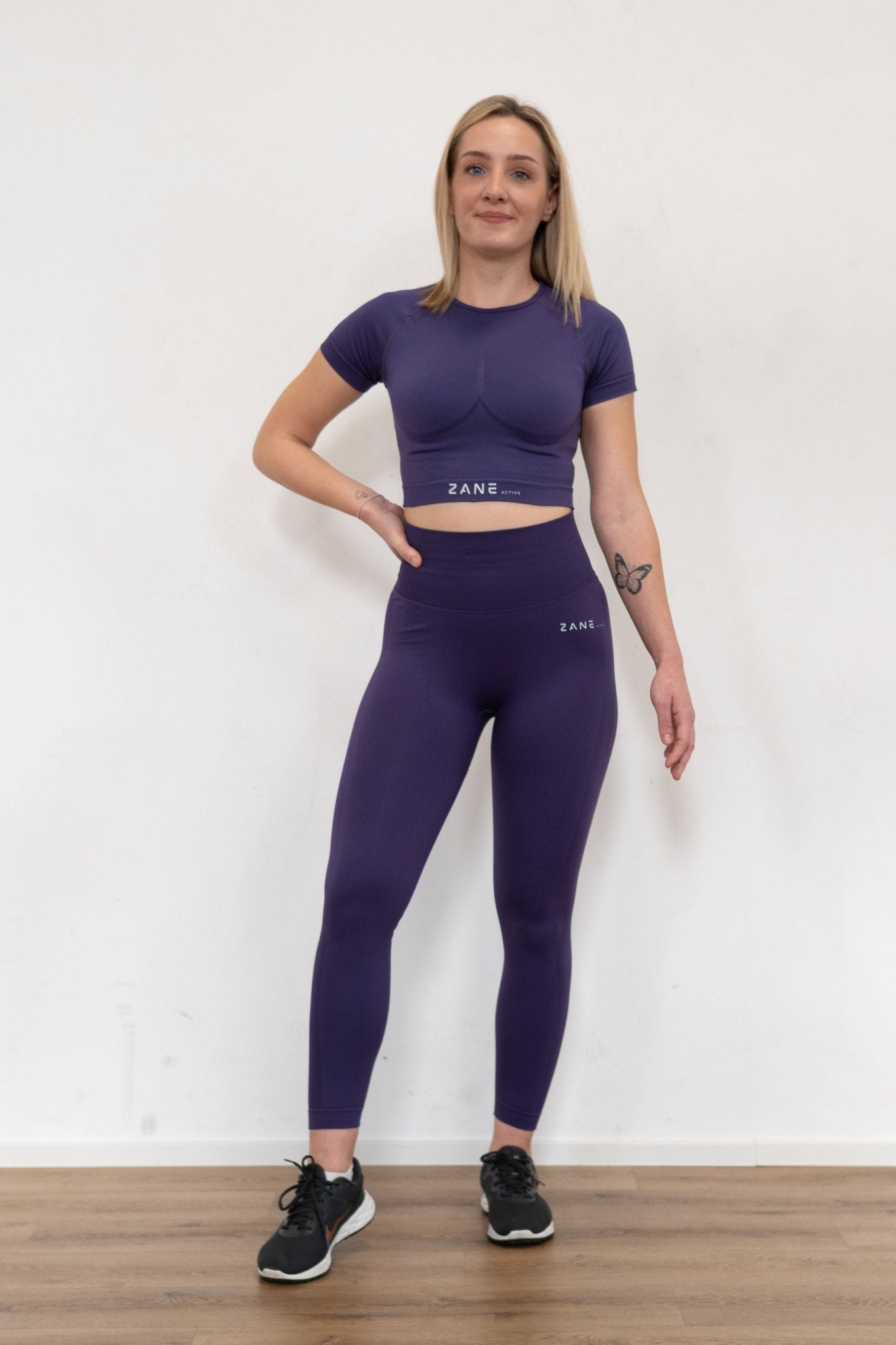 Mauve Violet brezšivne pajkice - ZANE ACTIVE