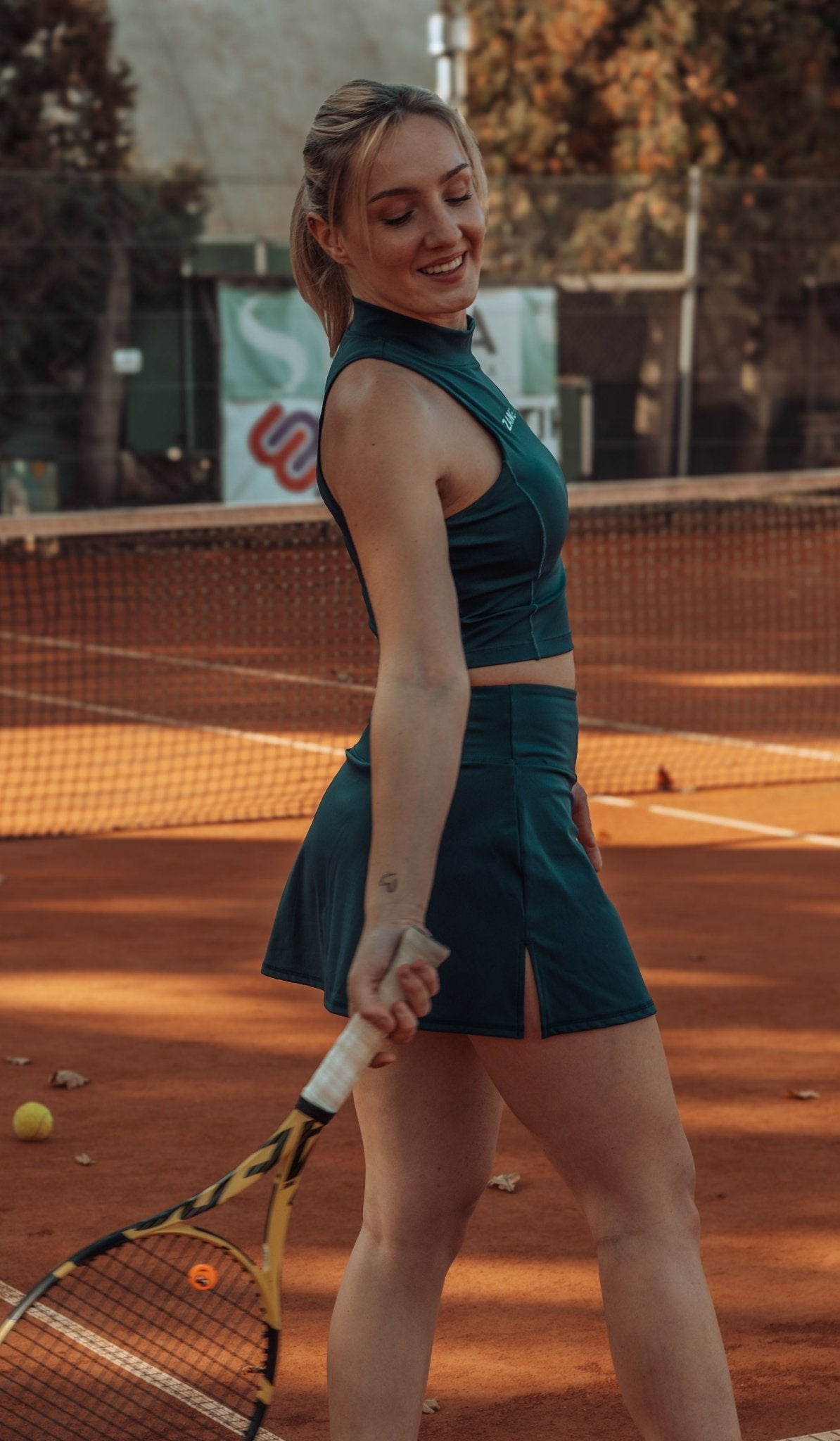 Navy Tennis, Golf & Padel Sport Top - ZANE ACTIVE