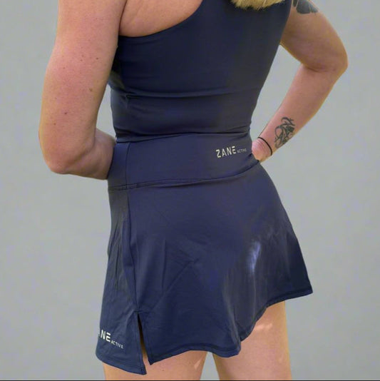 ZANE Active Navy Tennis, Golf & Padel Skort (krilo s kratkimi hlačkami) - ZANE Active